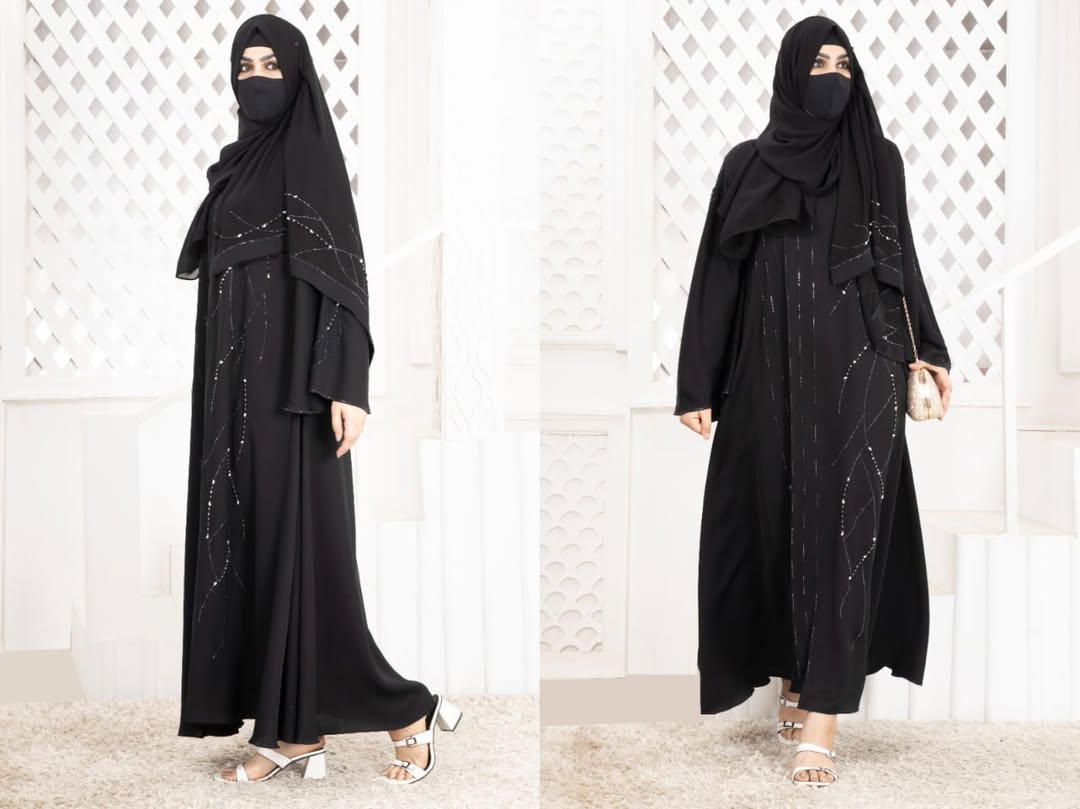 Beautiful straight abaya
